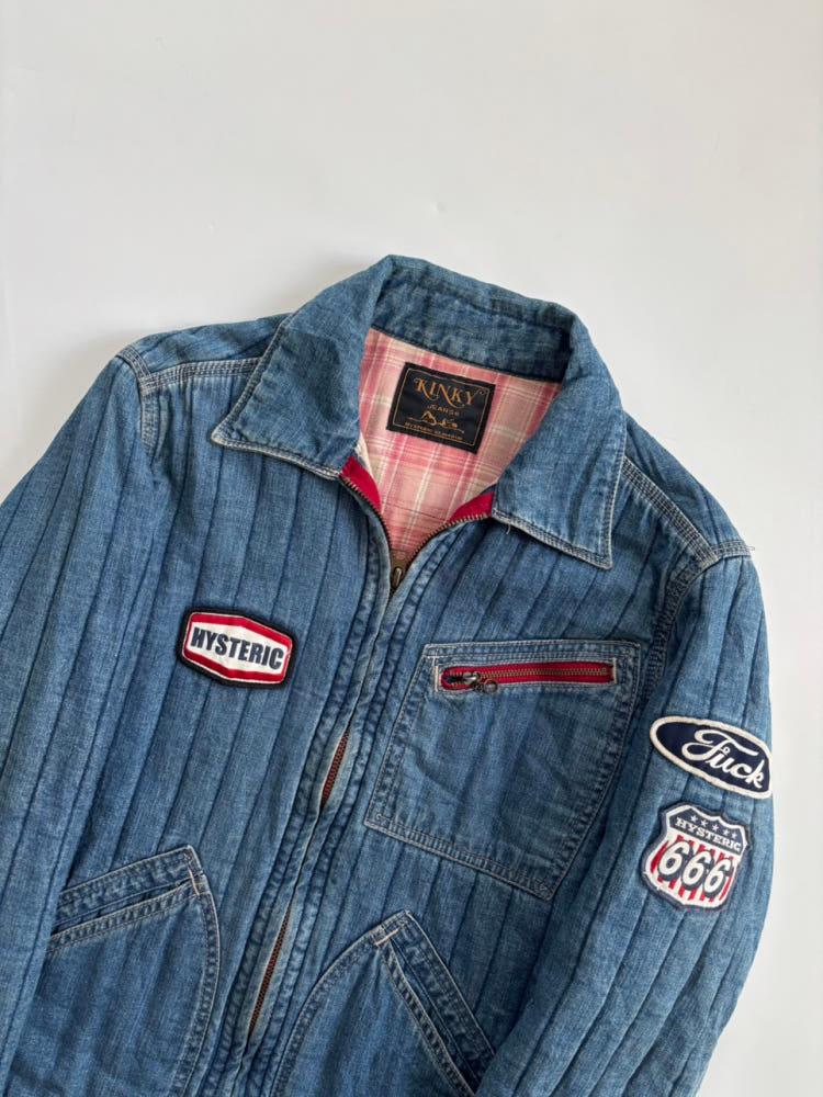 Hysteric Glamour 히스테릭글래머 데님 패치워크 자켓 4