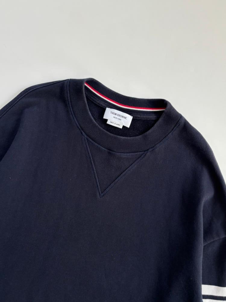 Thom Browne 톰브라운 네이비 스웨트셔츠 8