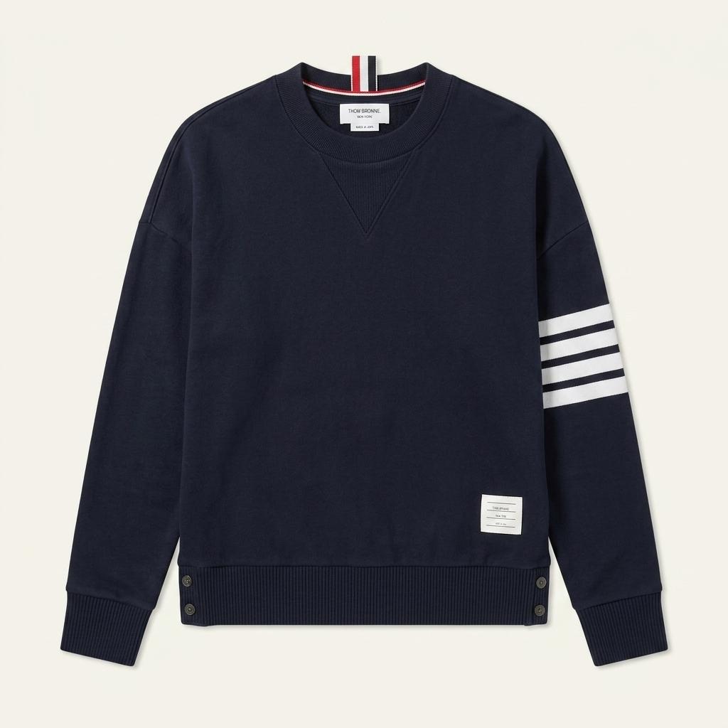 Thom Browne 톰브라운 네이비 스웨트셔츠 1