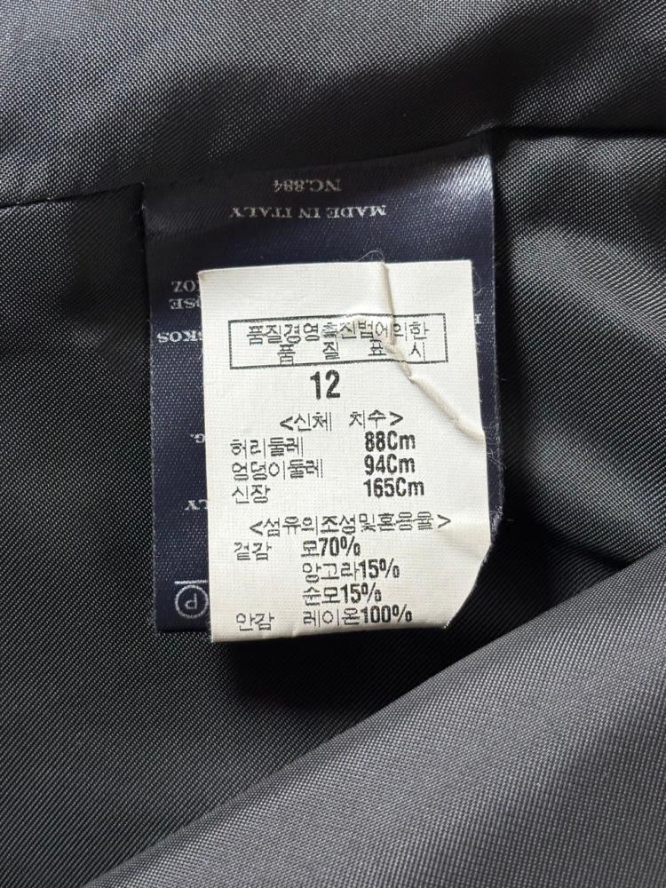 Burberry 버버리 블랙 싱글 브레스트 코트 11