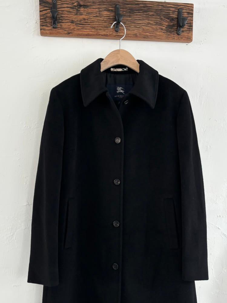 Burberry 버버리 블랙 싱글 브레스트 코트 9