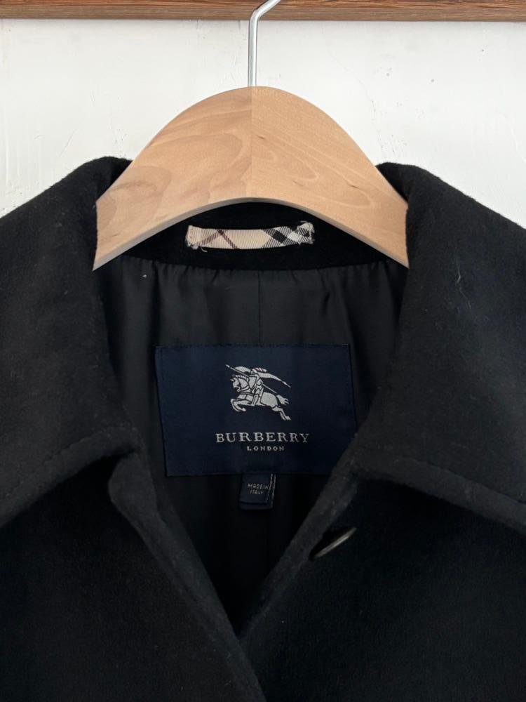 Burberry 버버리 블랙 싱글 브레스트 코트 7