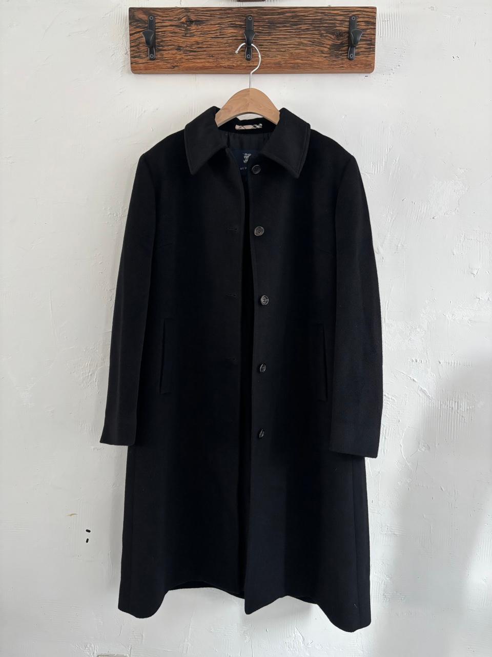 Burberry 버버리 블랙 싱글 브레스트 코트 2