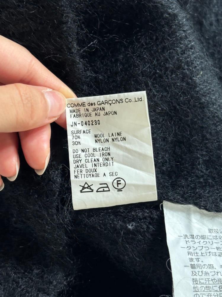 Junya Watanabe 준야 와타나베 꼼데가르송 블랙 니트 탑 11