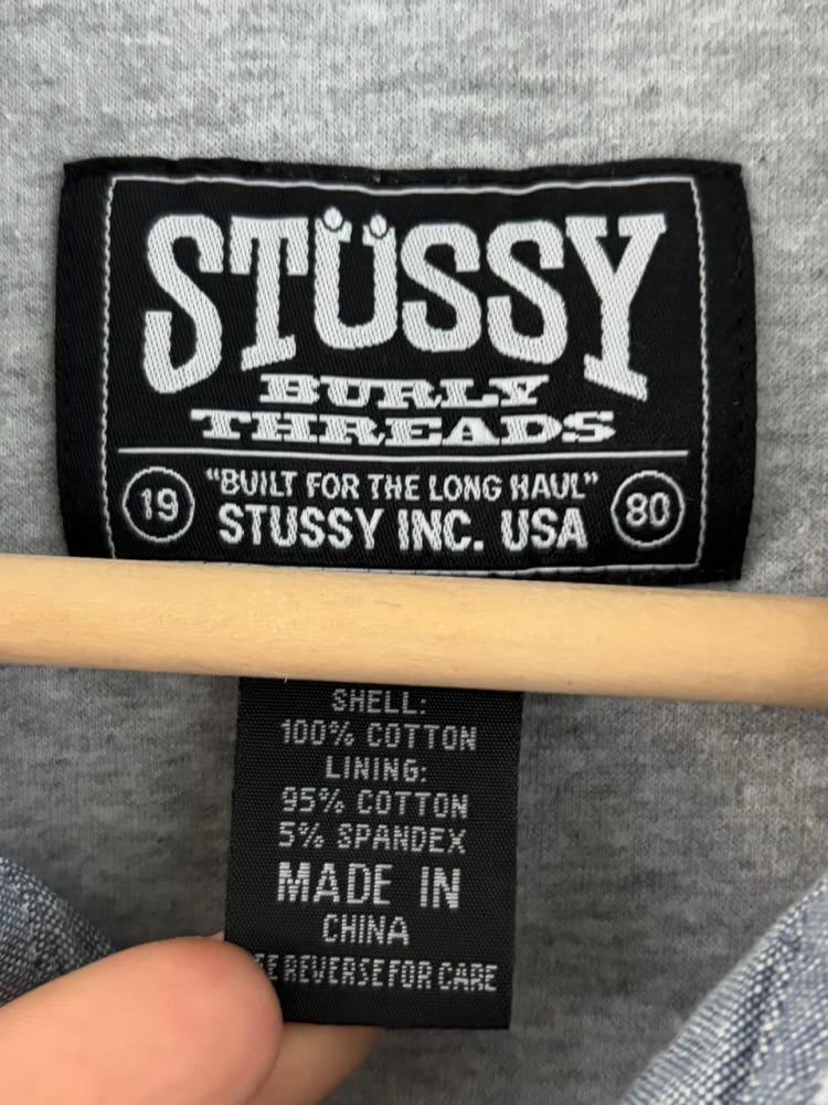 Stussy 스투시 투포켓 안감 데님 셔츠 자켓 8