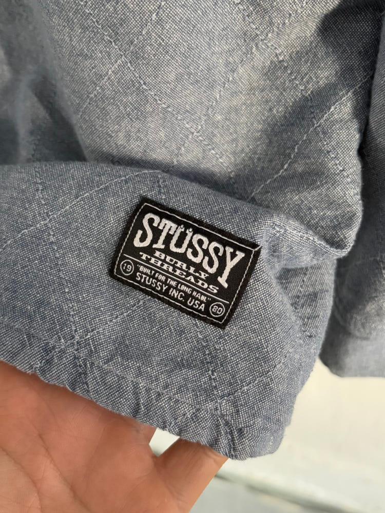 Stussy 스투시 투포켓 안감 데님 셔츠 자켓 6