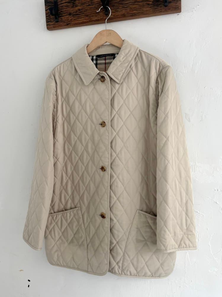 Burberry 버버리 아이보리 퀄팅 자켓 4