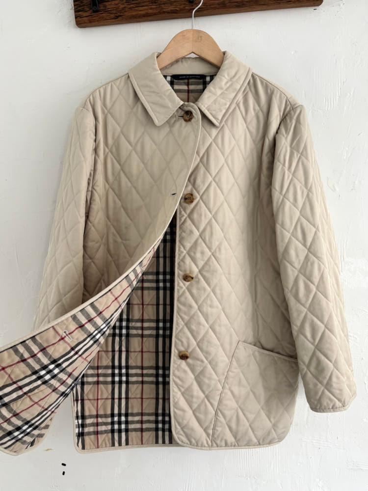 Burberry 버버리 아이보리 퀄팅 자켓 3