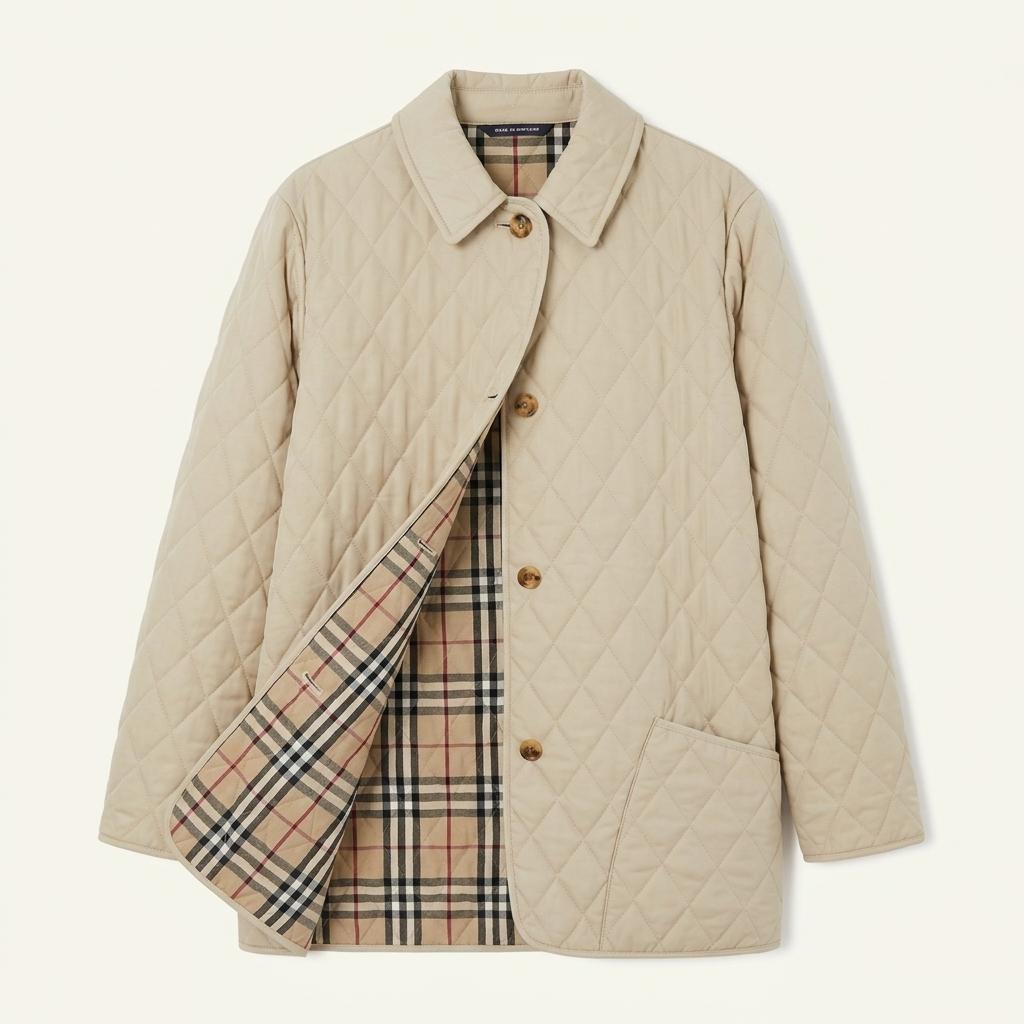 Burberry 버버리 아이보리 퀄팅 자켓 1