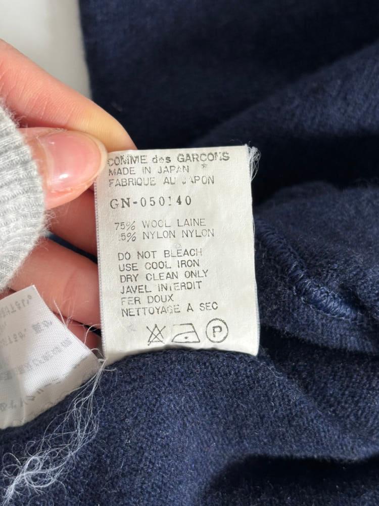 CDG 꼼데가르송 네이비 터틀넥 니트 9