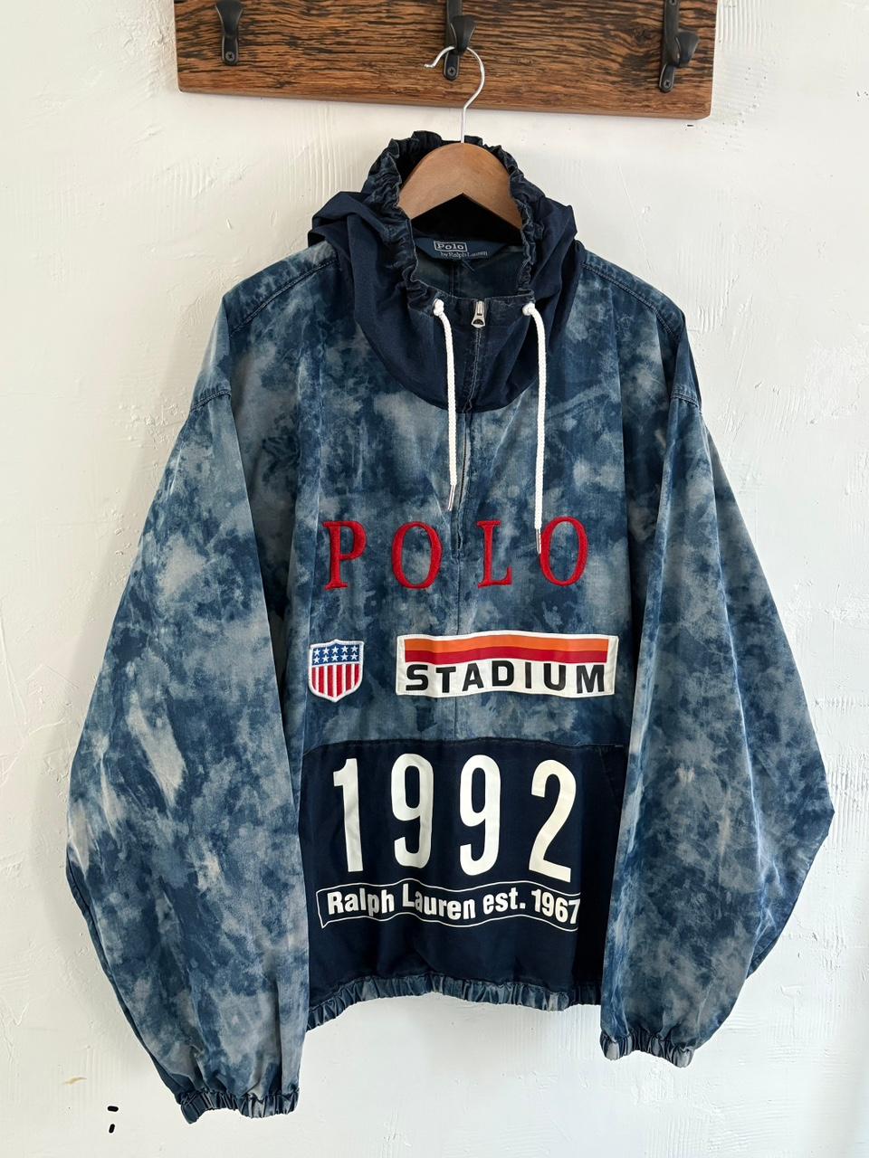 Polo 폴로랄프로렌 1992 스타디움 컬렉션 인디고 아노락 자켓 2