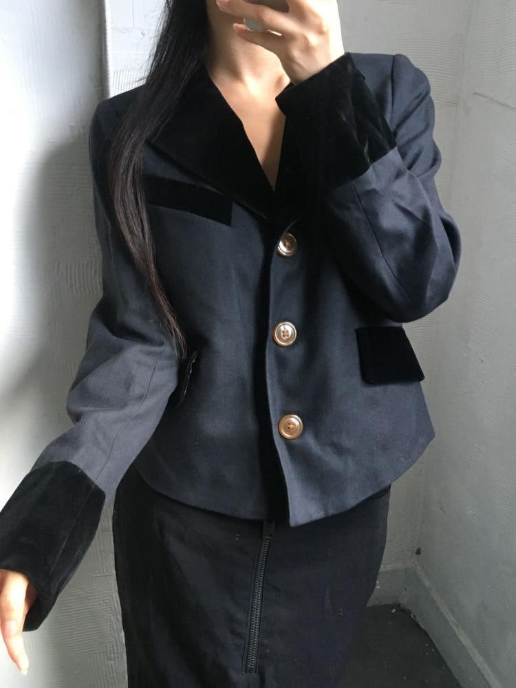 [새상품] Vivienne Westwood 비비안웨스트우드 레드라벨 블랙 울 자켓 5