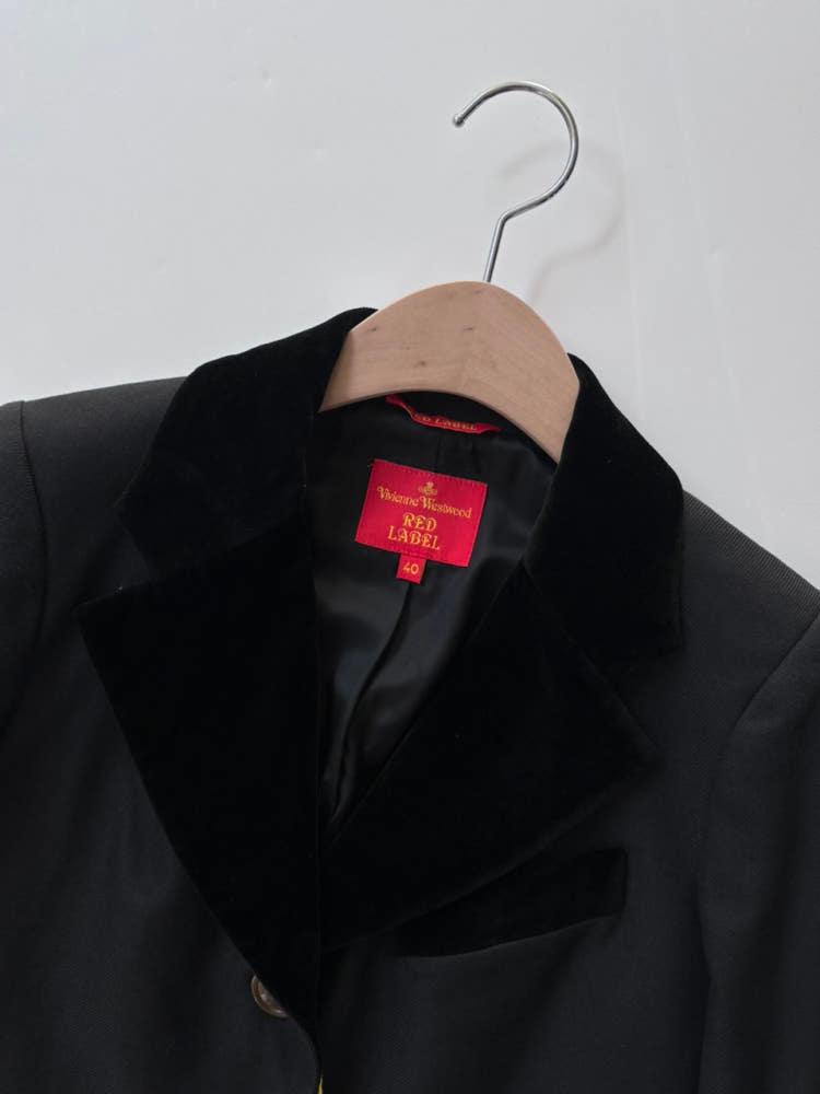 [새상품] Vivienne Westwood 비비안웨스트우드 레드라벨 블랙 울 자켓 9