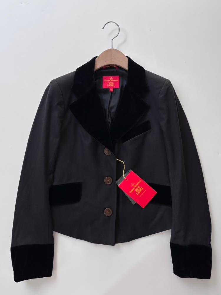 [새상품] Vivienne Westwood 비비안웨스트우드 레드라벨 블랙 울 자켓 7