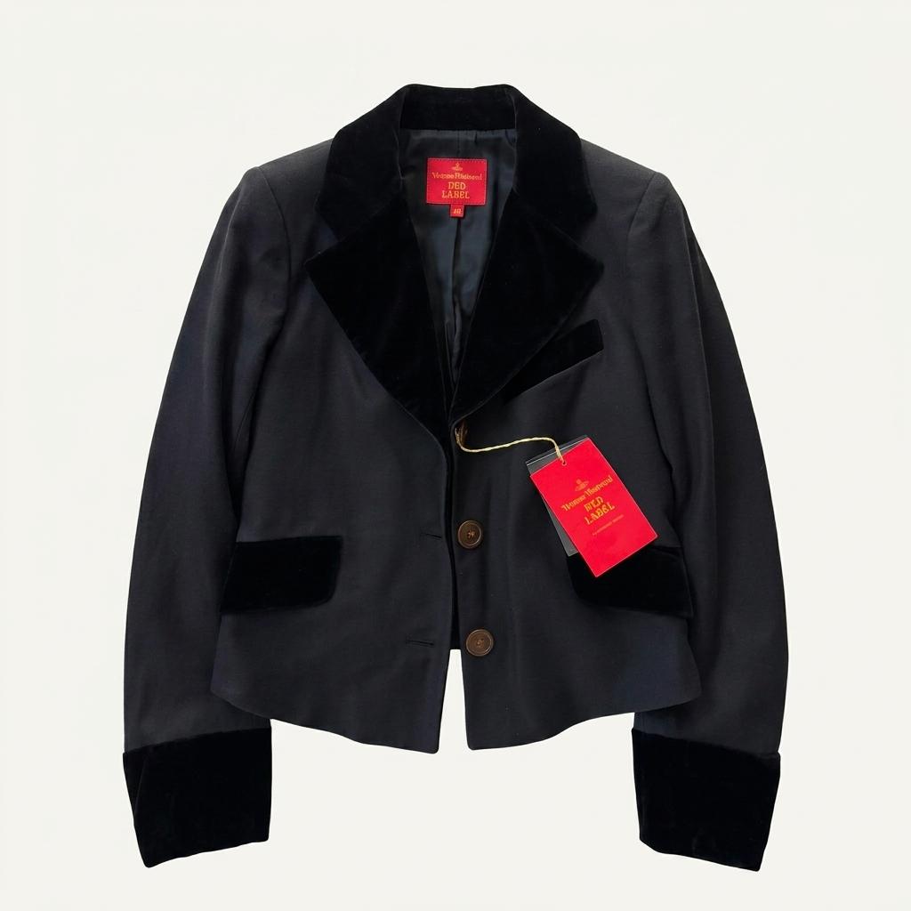 [새상품] Vivienne Westwood 비비안웨스트우드 레드라벨 블랙 울 자켓 1