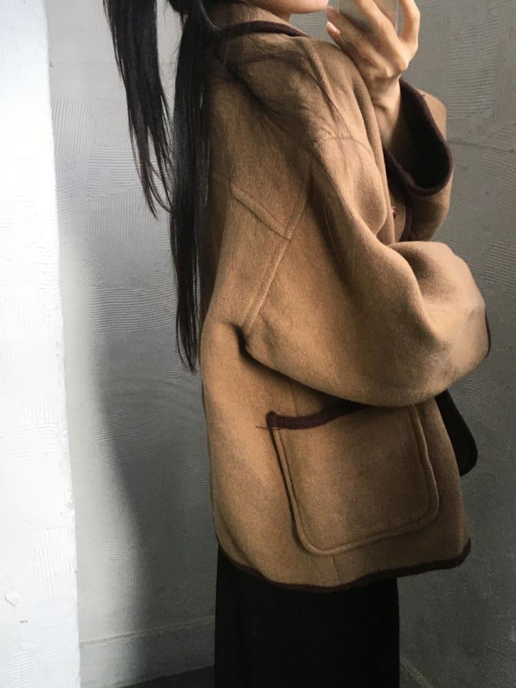 Burberry 버버리 클래식 브라운 울 코트 4