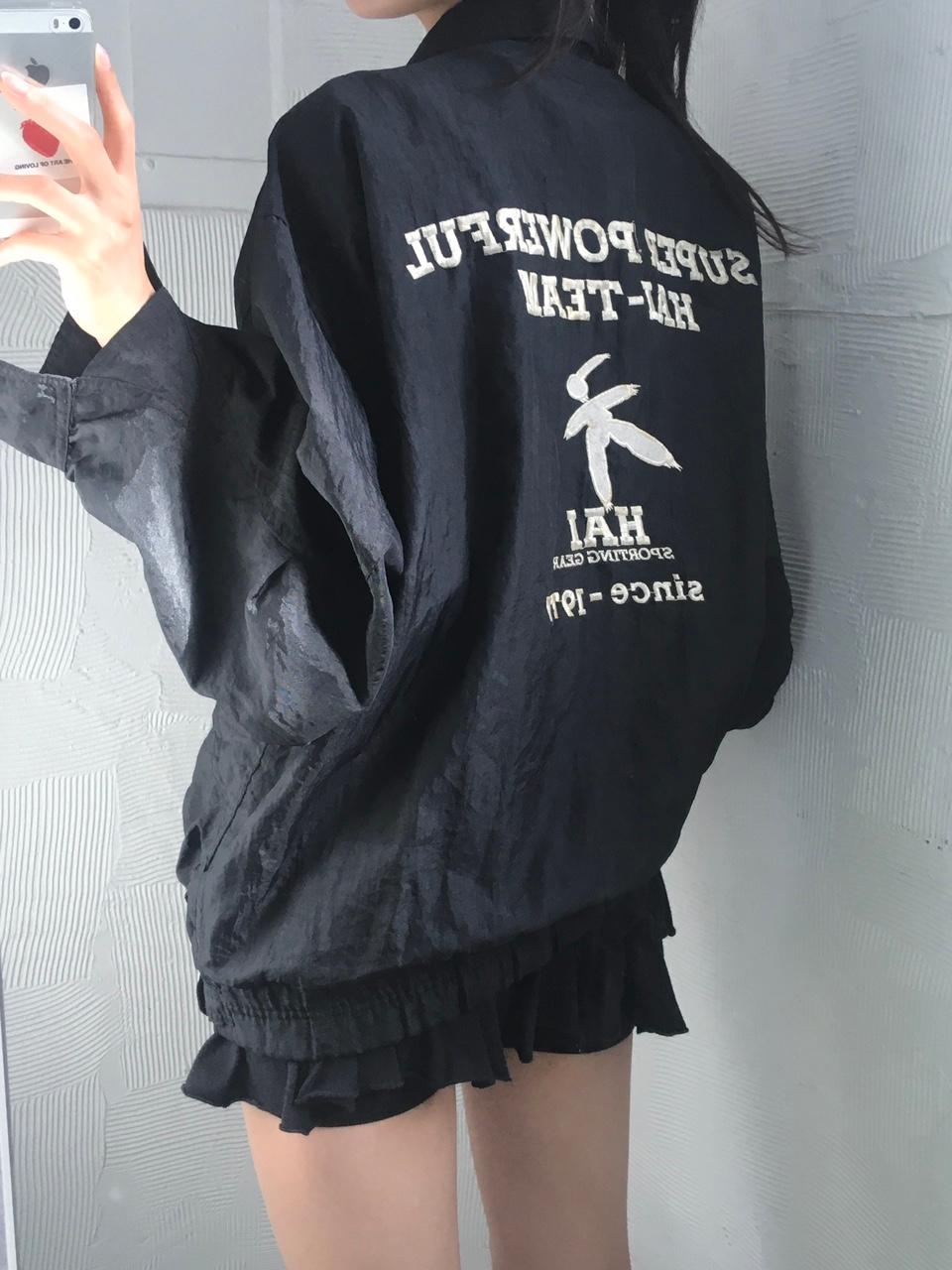 Issey Miyake 이세이미야케 하이 블랙컬러 나일론 자켓 2