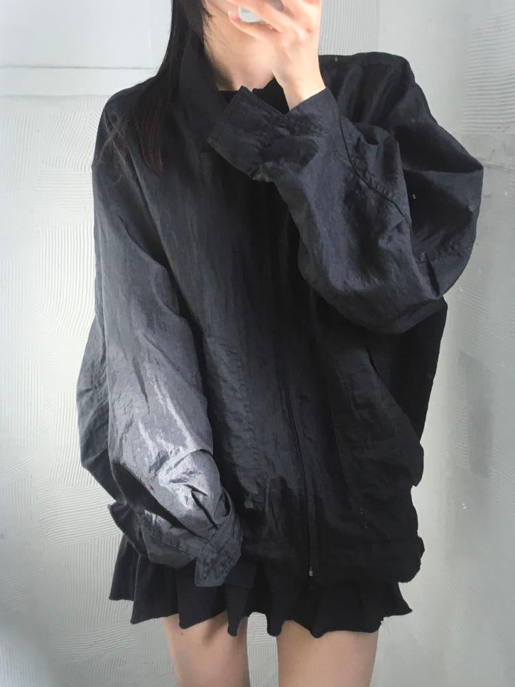 Issey Miyake 이세이미야케 하이 블랙컬러 나일론 자켓 5