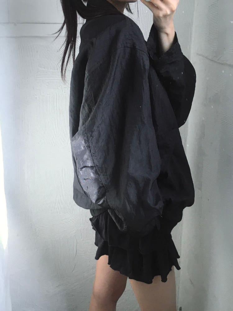 Issey Miyake 이세이미야케 하이 블랙컬러 나일론 자켓 4