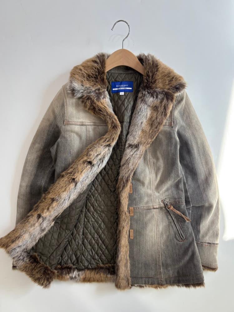 Burberry 버버리 블루라벨 퍼 데님 자켓 8