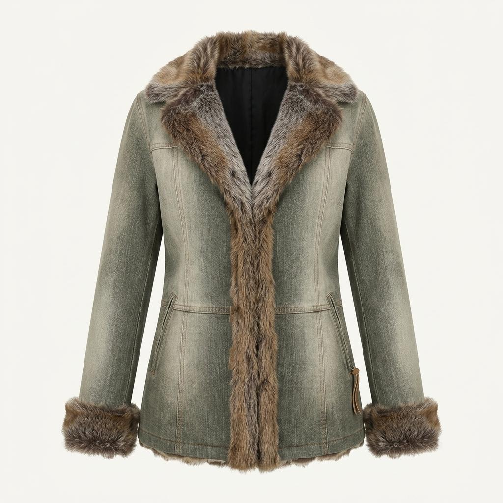 Burberry 버버리 블루라벨 퍼 데님 자켓 1