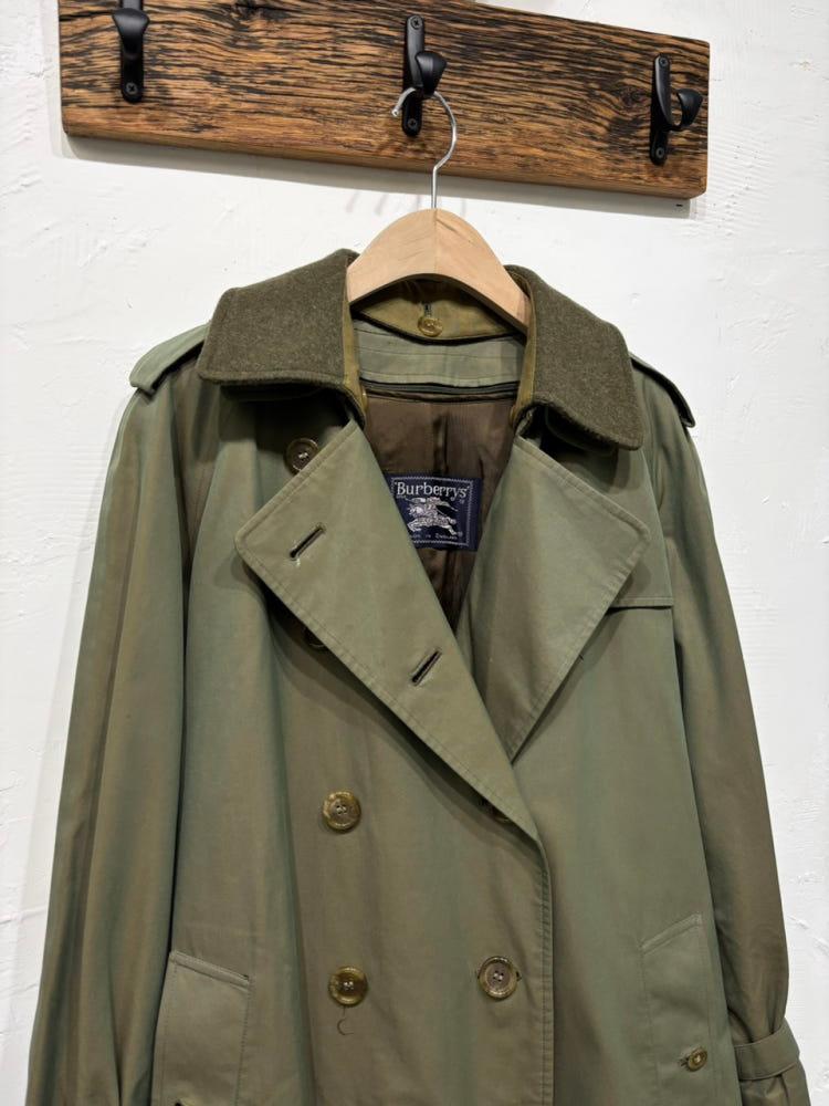 Burberry 버버리 카키 더블 카라 코트 6