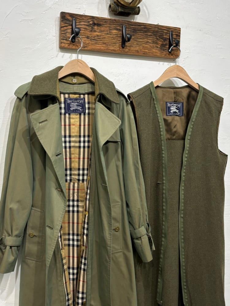 Burberry 버버리 카키 더블 카라 코트 3