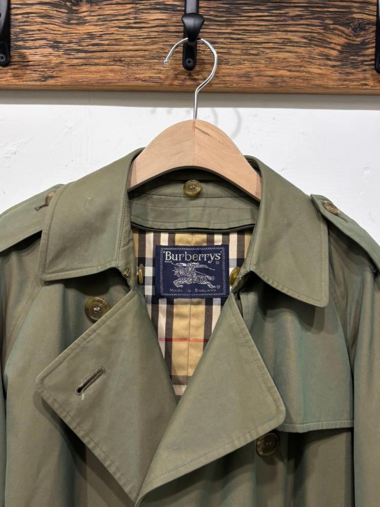 Burberry 버버리 카키 더블 카라 코트 9