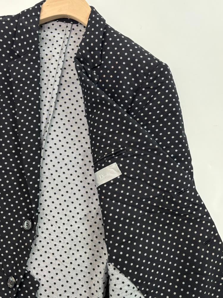 Dior 크리스찬 디올 옴므 17SS 도트 나로 라펠 울 블레이저 10