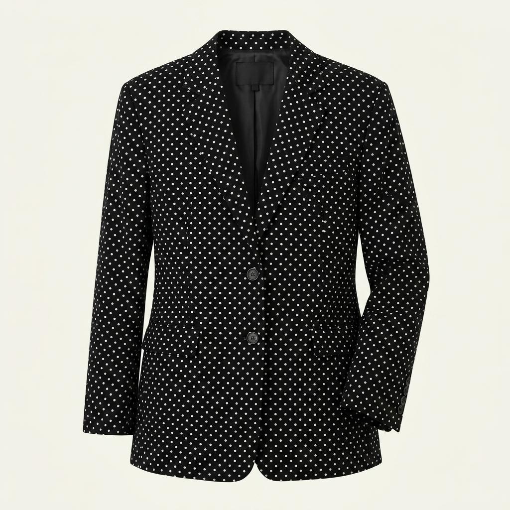 Dior 크리스찬 디올 옴므 17SS 도트 나로 라펠 울 블레이저 1