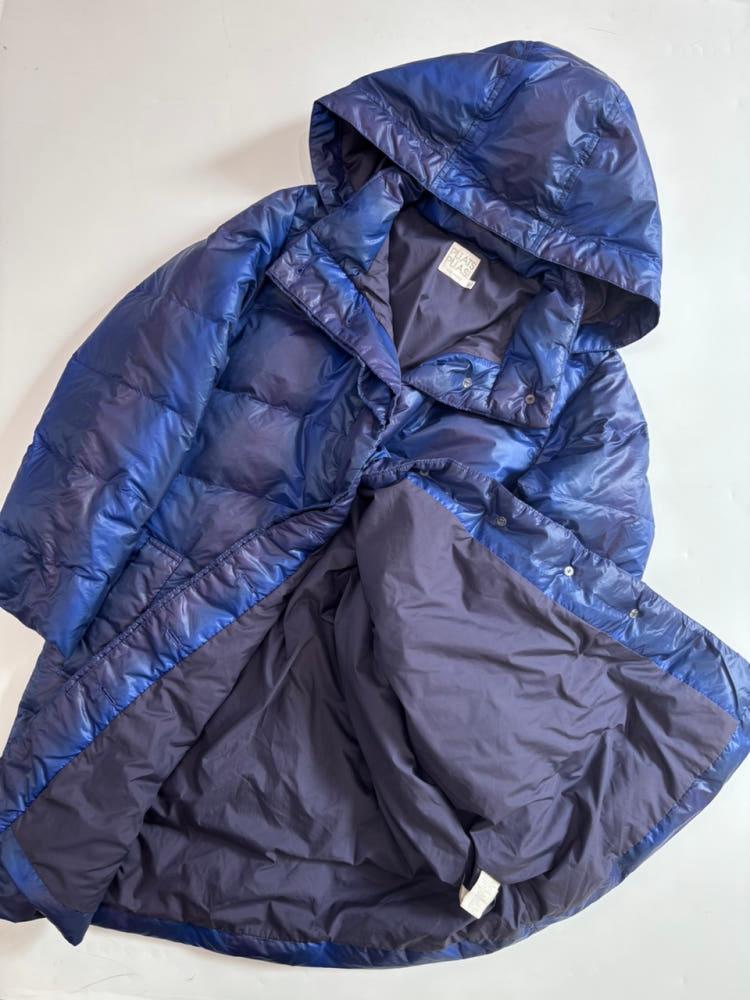 Pleats Please 플리츠플리즈 블루 타이다이 롱패딩 7