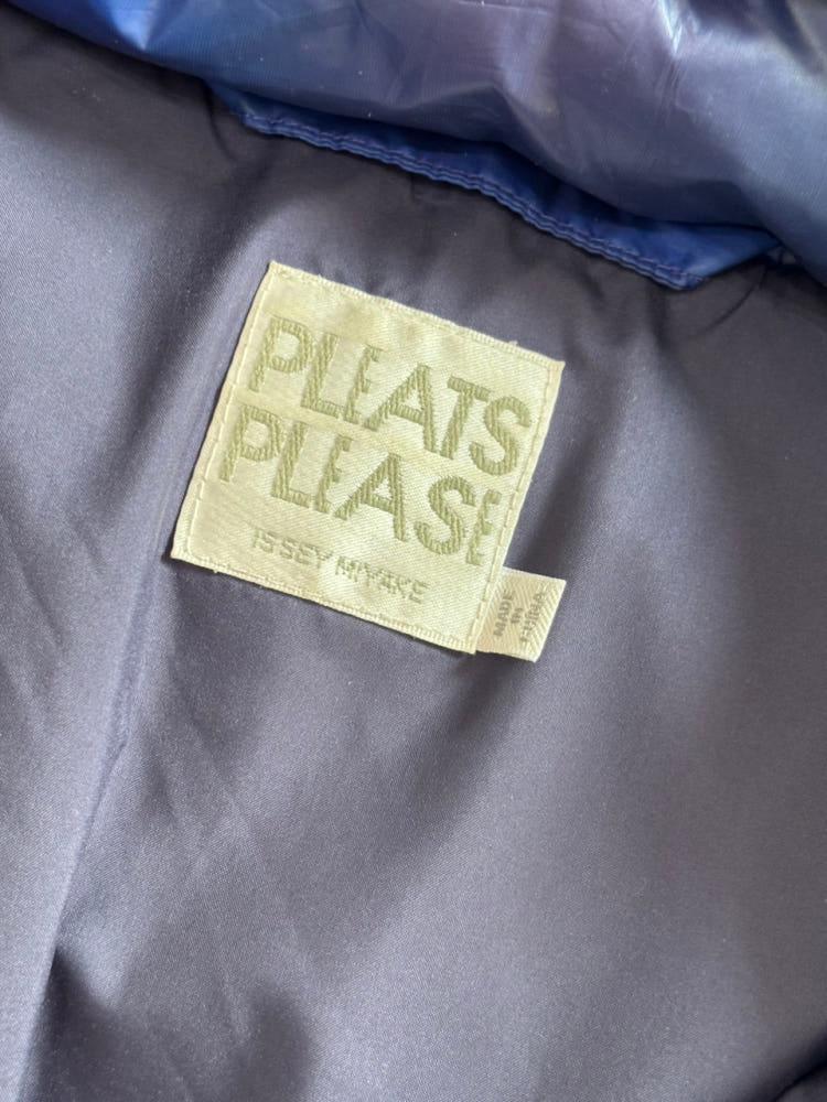 Pleats Please 플리츠플리즈 블루 타이다이 롱패딩 11