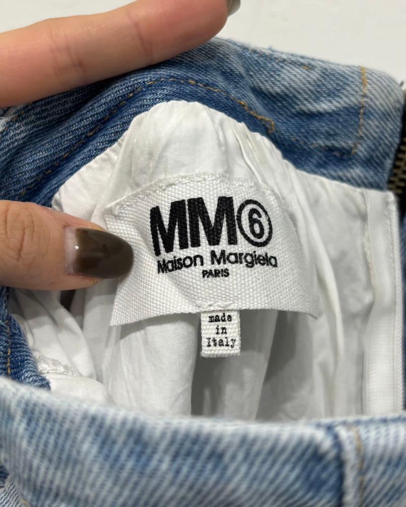 MM6 메종마르지엘라 연청 데님 롱 스커트 10