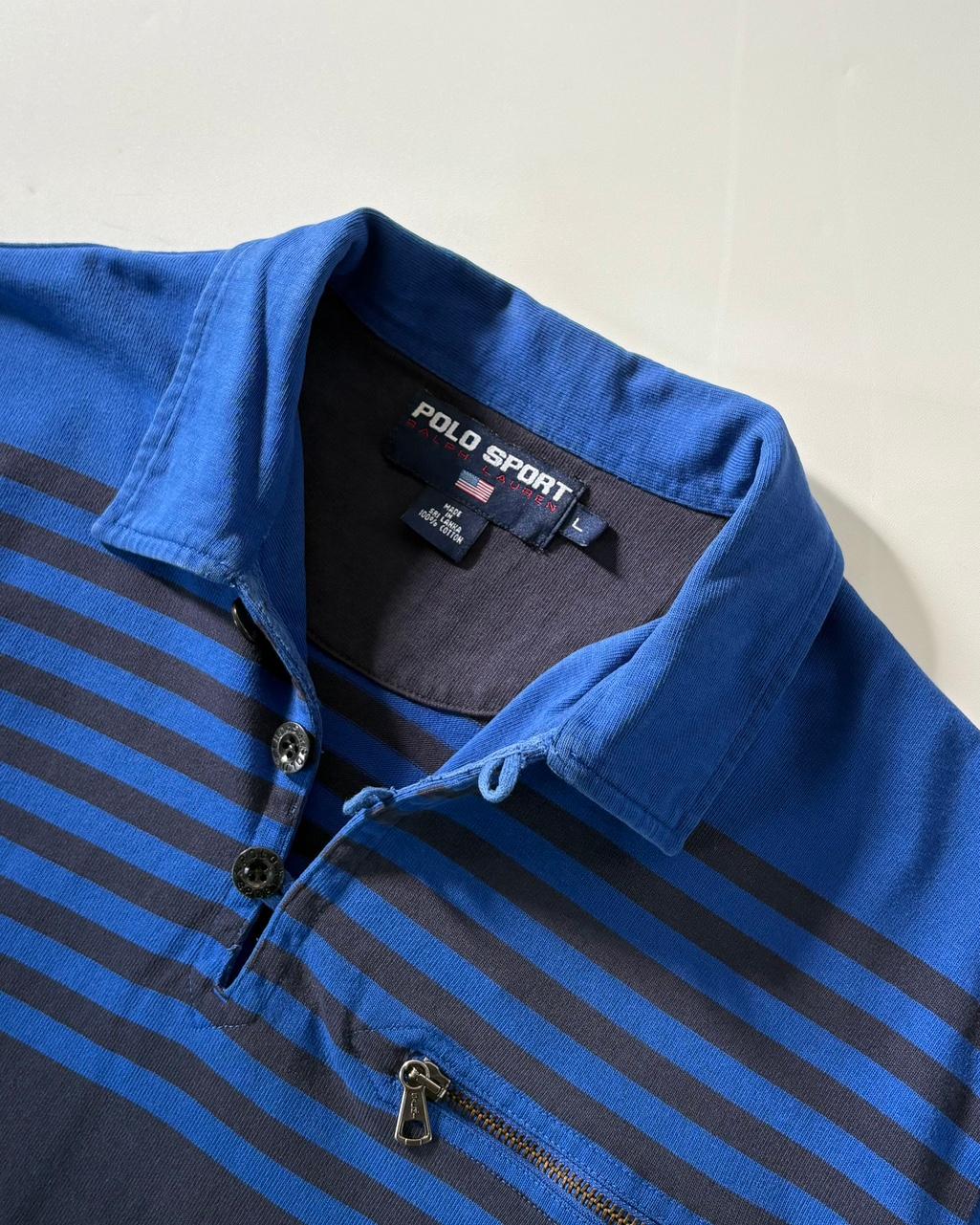 Polo 폴로 랄프로렌 스포츠 단가라 버튼 럭비 슬리브 2