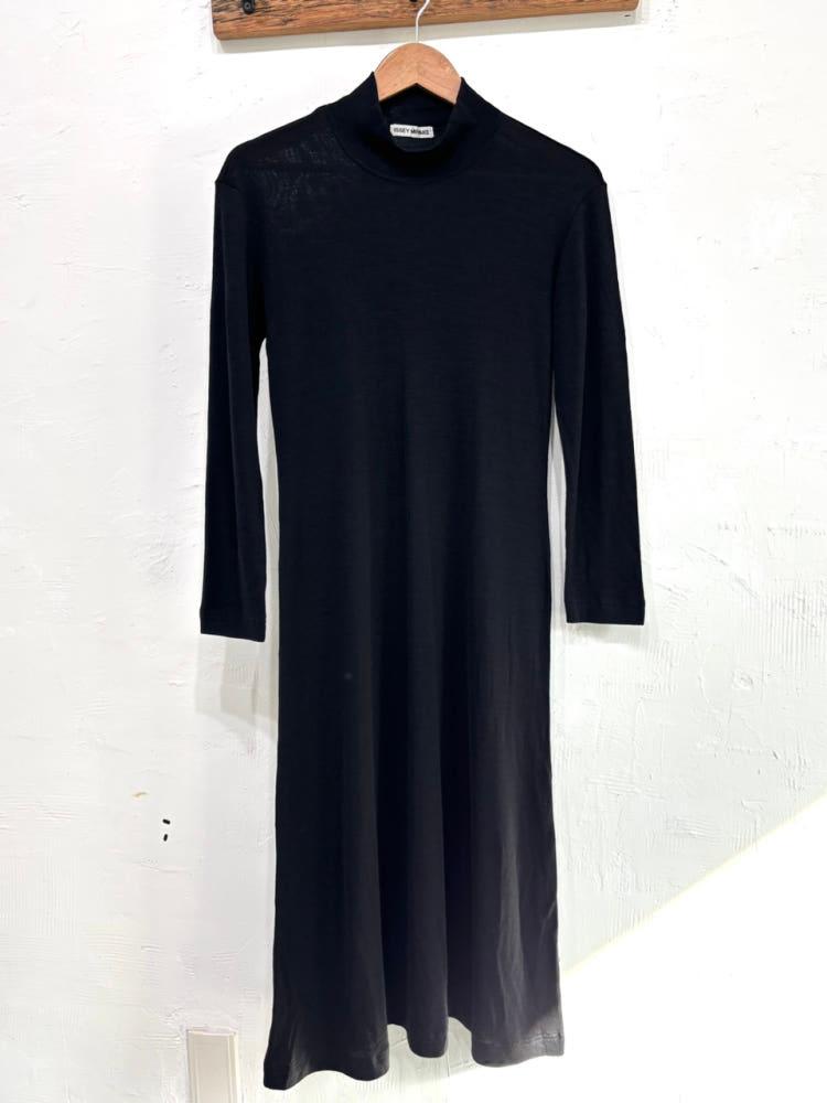 Issey Miyake 이세이미야케 블랙 모크넥 원피스 6
