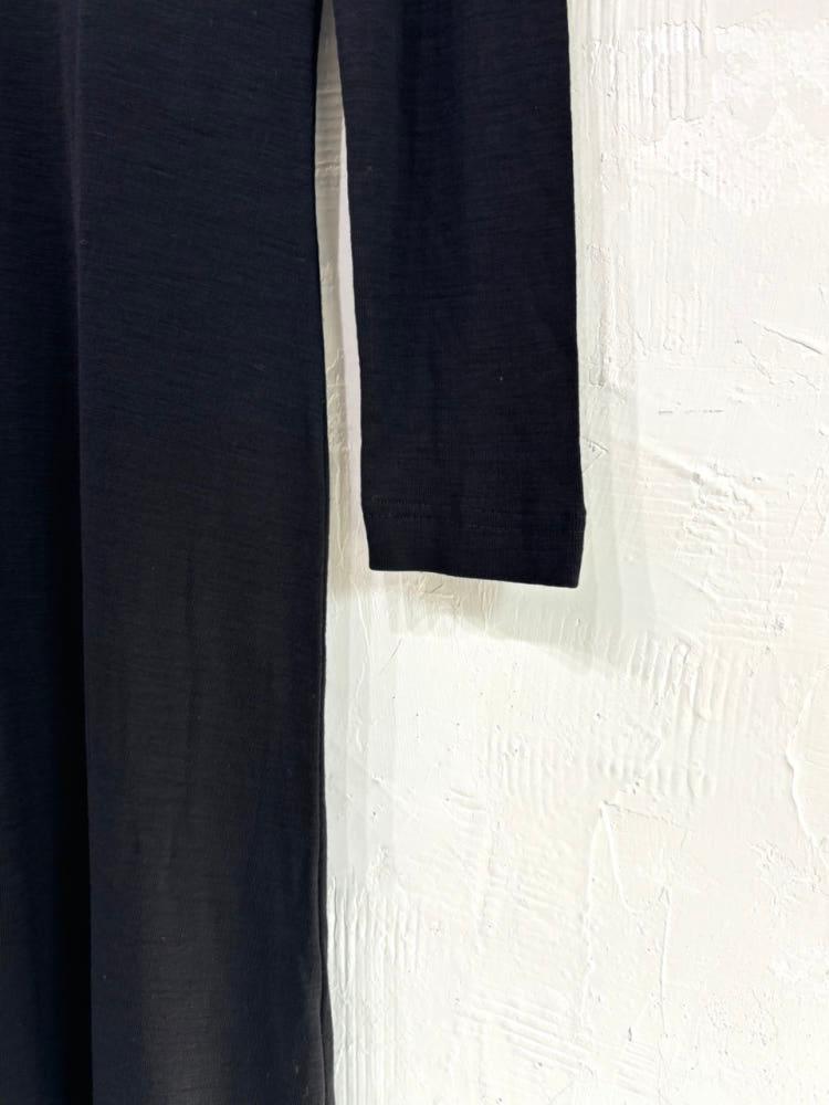 Issey Miyake 이세이미야케 블랙 모크넥 원피스 8
