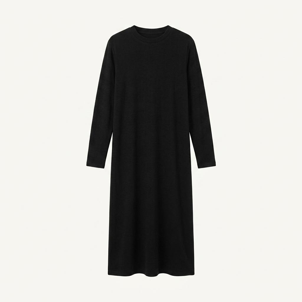 Issey Miyake 이세이미야케 블랙 모크넥 원피스 1