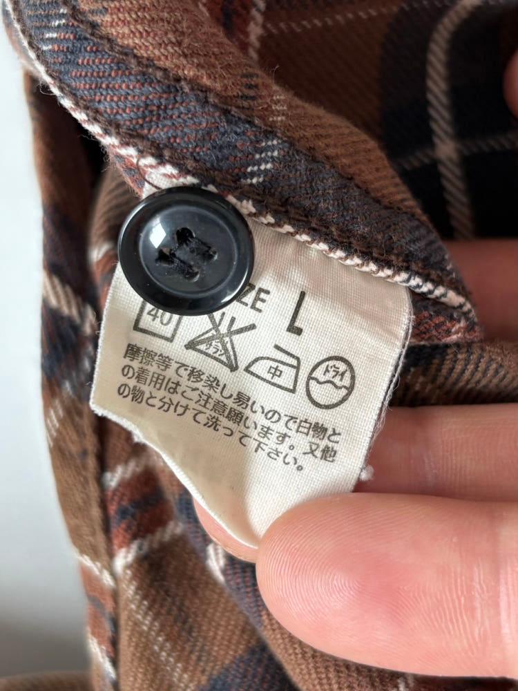 Levi's 리바이스 레드탭 투포켓 브라운컬러 체크 셔츠 8