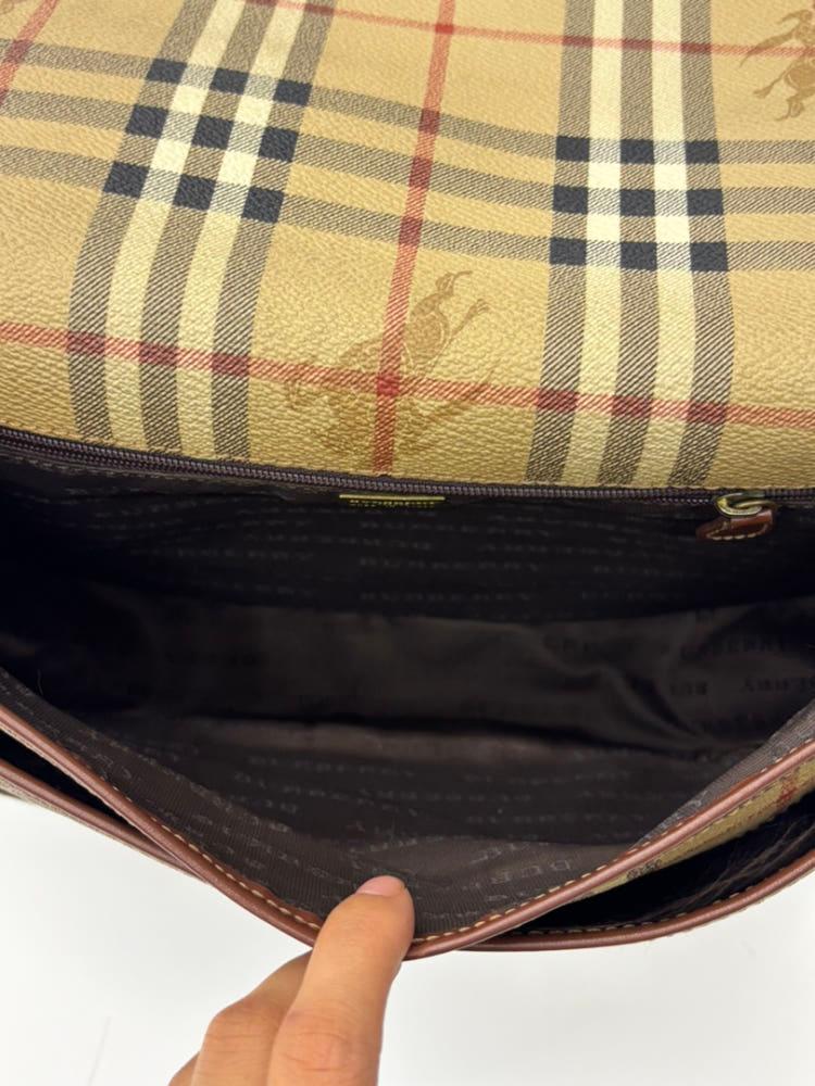 Burberry 버버리 노바체크 호스페리 호보 크로스백 10