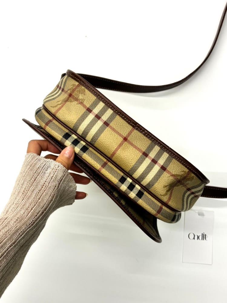 Burberry 버버리 노바체크 호스페리 호보 크로스백 7