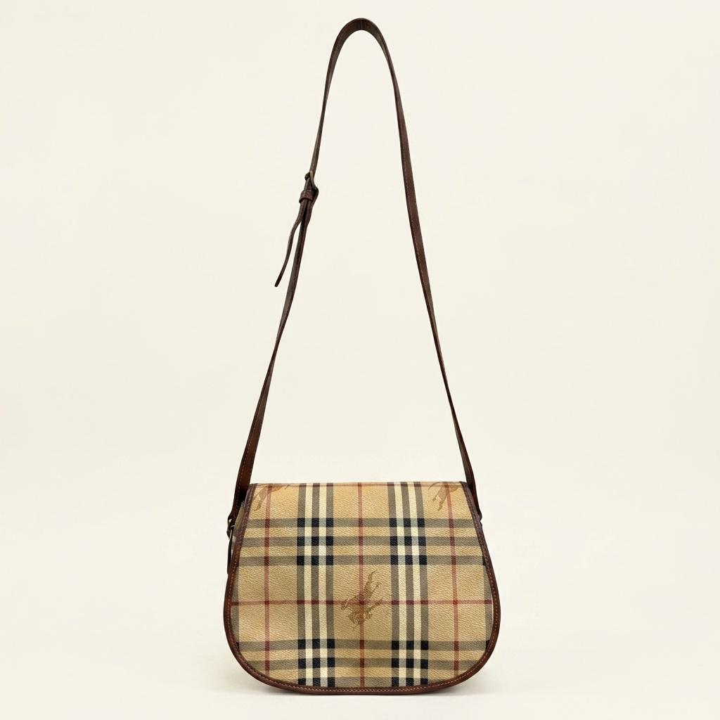 Burberry 버버리 노바체크 호스페리 호보 크로스백 1