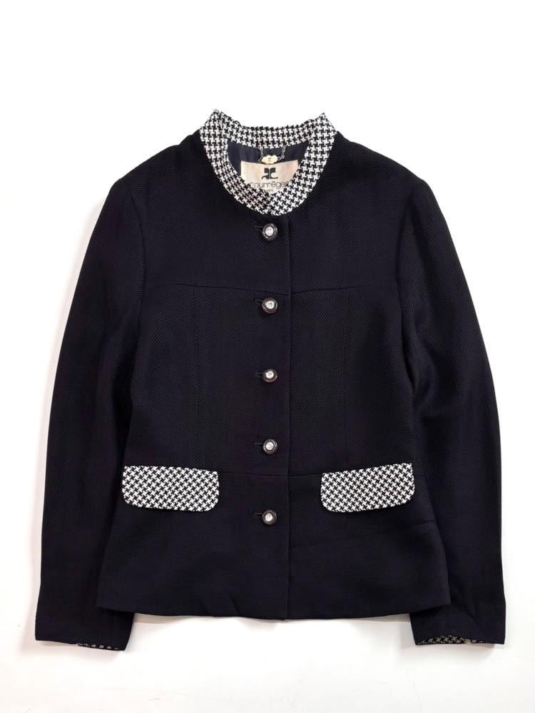 Courreges 꾸레쥬 딥네이비 자켓 5