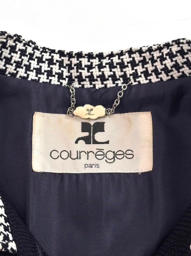 Courreges 꾸레쥬 딥네이비 자켓 9