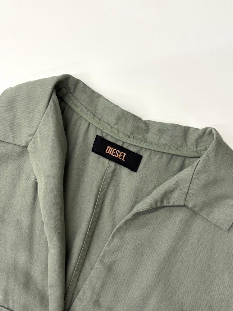 Diesel 디젤 카키그린 레이스 슬리블리스 원피스 9