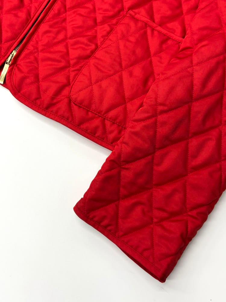 Burberry 버버리 레드 퀄팅 집업 자켓 8
