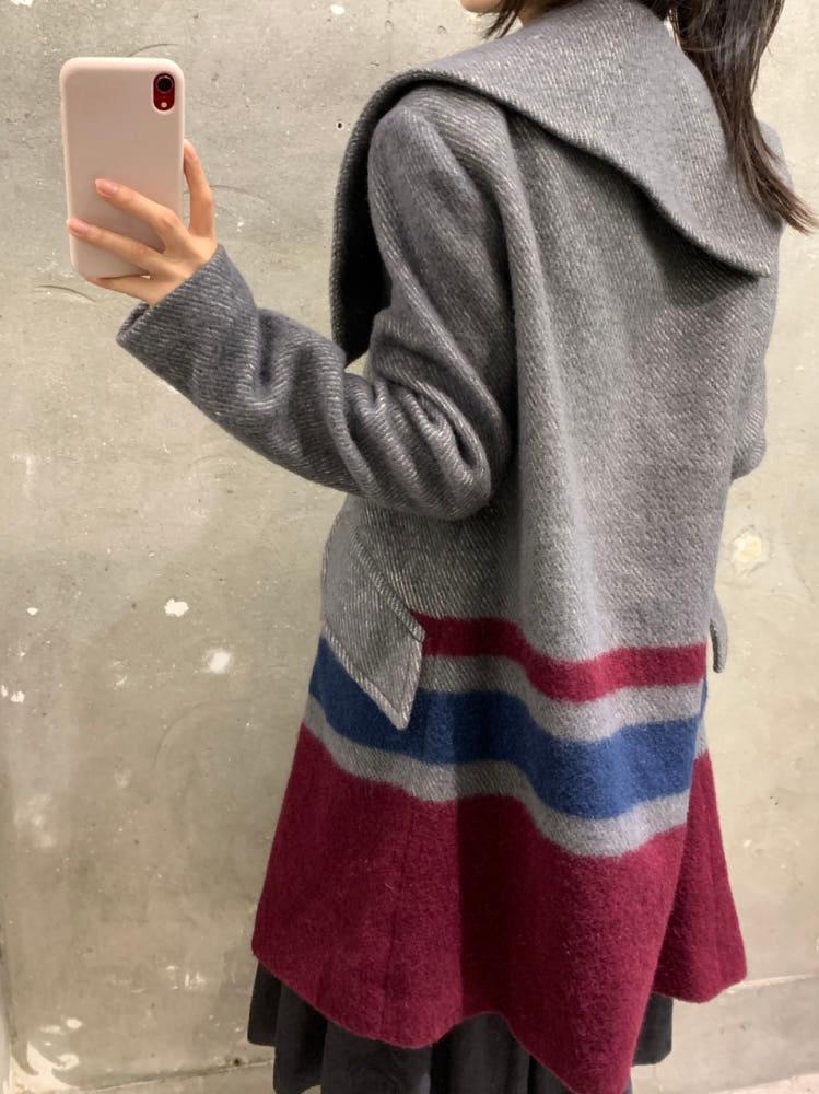 Vivienne Westwood 비비안웨스트우드 그레이 롱 코트 5