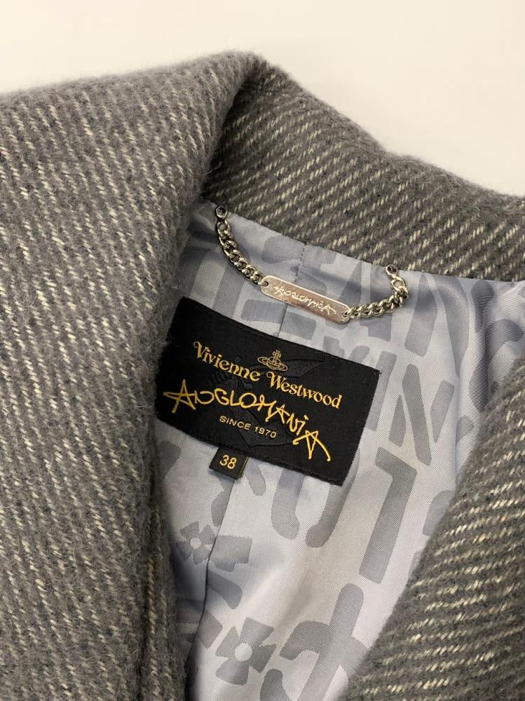 Vivienne Westwood 비비안웨스트우드 그레이 롱 코트 10