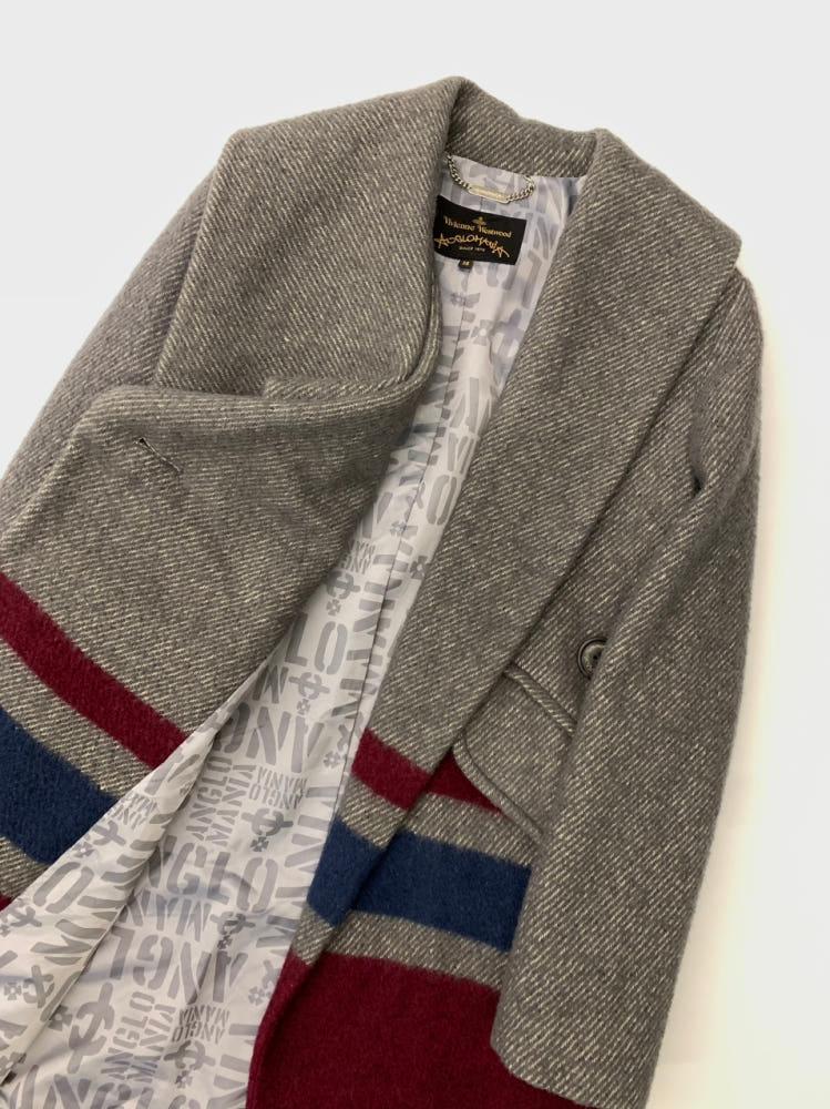 Vivienne Westwood 비비안웨스트우드 그레이 롱 코트 7