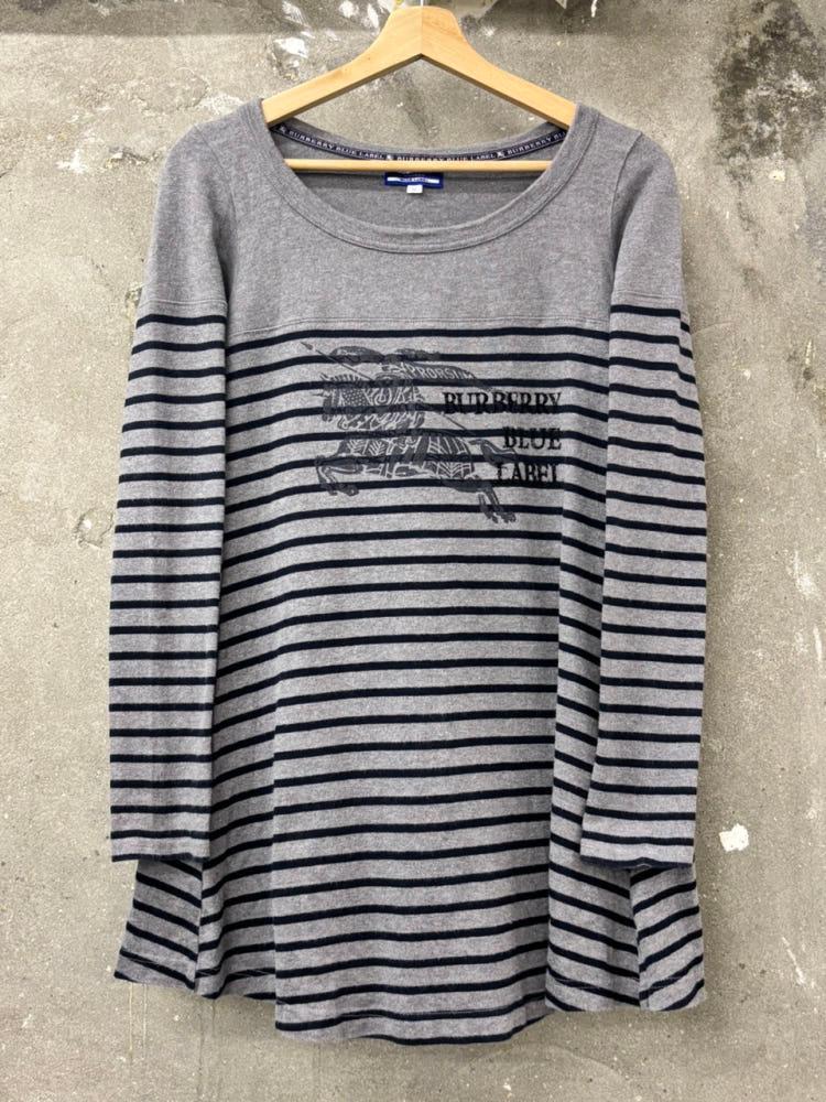 Burberry 버버리 블루라벨 챠콜 스트라이프 원피스 3