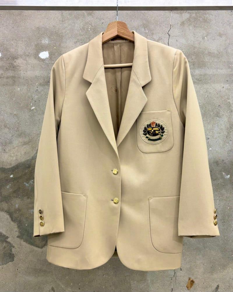 Burberry 버버리 베이지 울 싱글 자켓 4